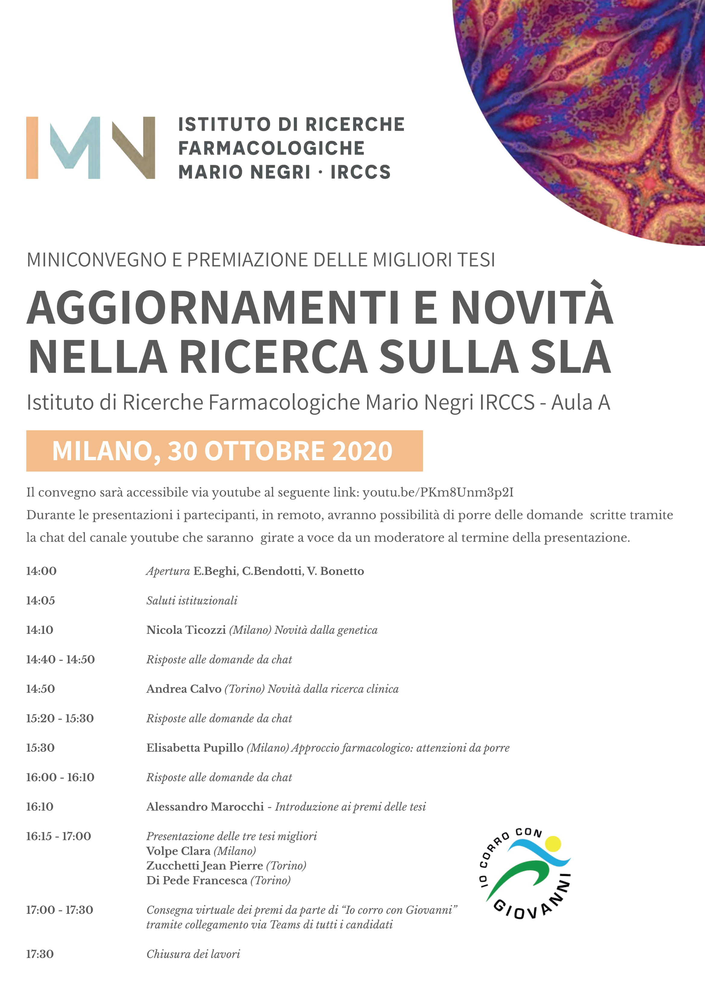 AGGIORNAMENTI E NOVITÀ NELLA RICERCA SULLA SLA